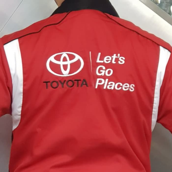 PROMO     Baju Seragam Otomotif TOYOTA Baju Komunitas Moto GP Kemeja Bordir F1