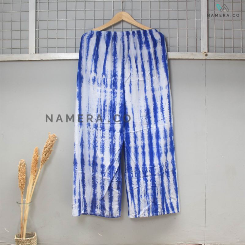 Celana Tidur Kulot Panjang Wanita Motif Tie dye Bali