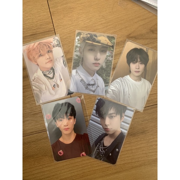 PC PHOTOCARD CHENLE RENJUN KIHNO HELLO FUTURE JAEHYUN SLOWACID BLACK VER DOYOUNG 2nd PLAYER MARK YIZ
