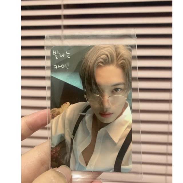 KAI SOLO mmmh x ver b photocard pc
