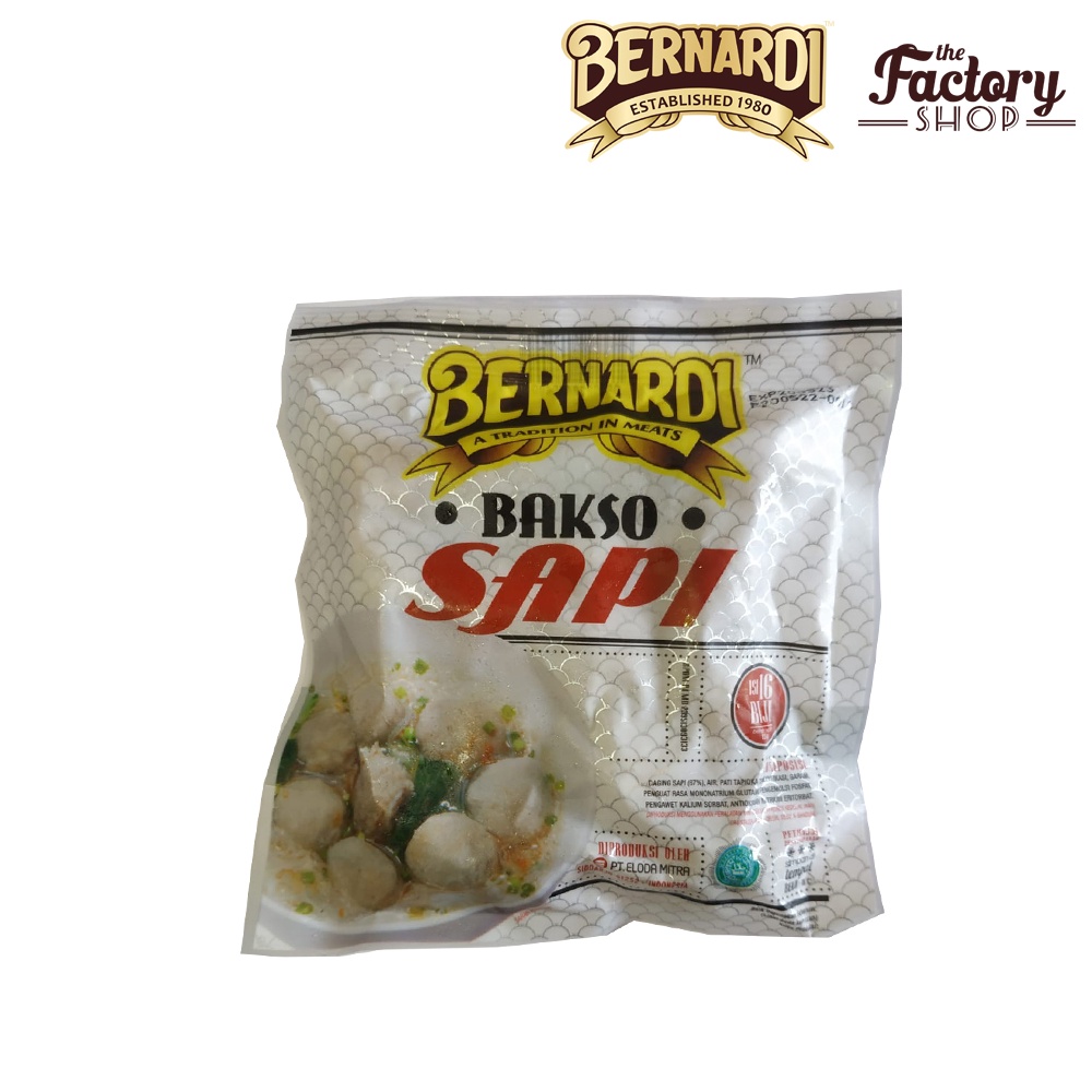 

Bernardi Bakso Sapi 16 Bj