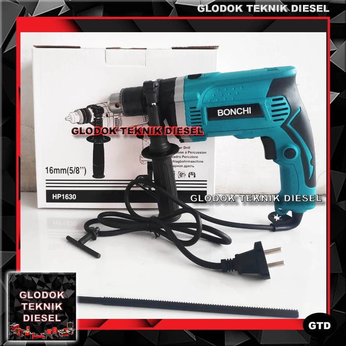 mesin bor tangan listrik 16 mm 13 mm electric hand drill 16mm