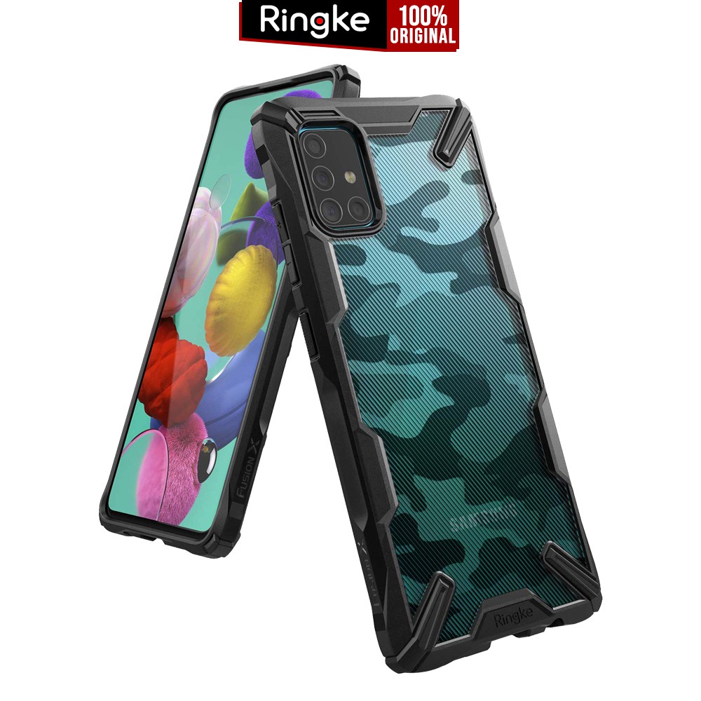 

Case Samsung Galaxy A51 / A71 Ringke Fusion X Anti Crack Bumper Tough Casing