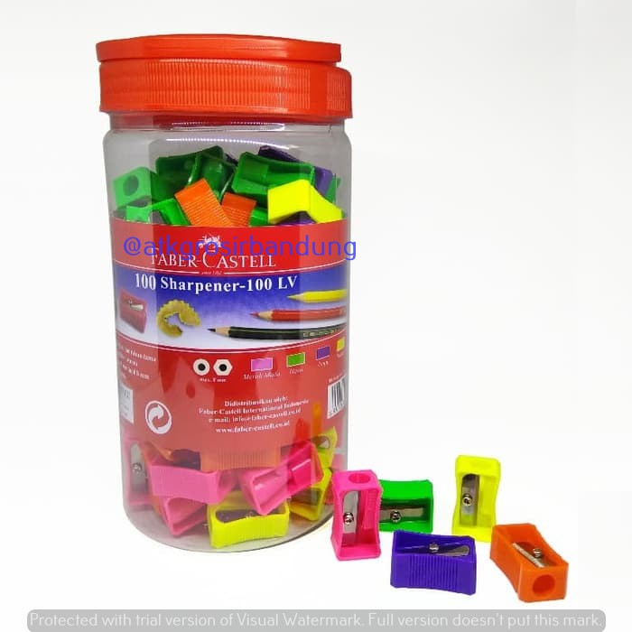 

Faber Castell Sharpener 100LV Rautan Pensil Alat Tulis ATK Murah