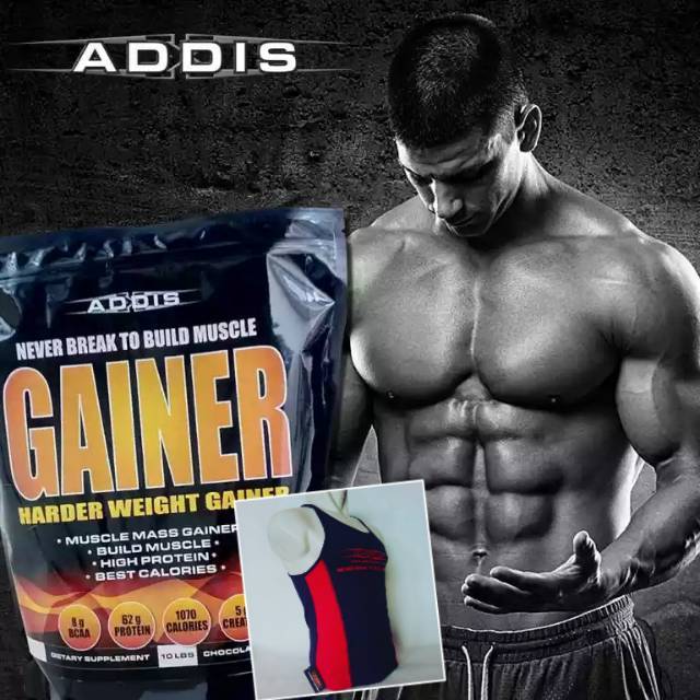 Addis Gainer Harder Weight Gainer 10lbs 10 Lbs 10 Lb Shopee Indonesia