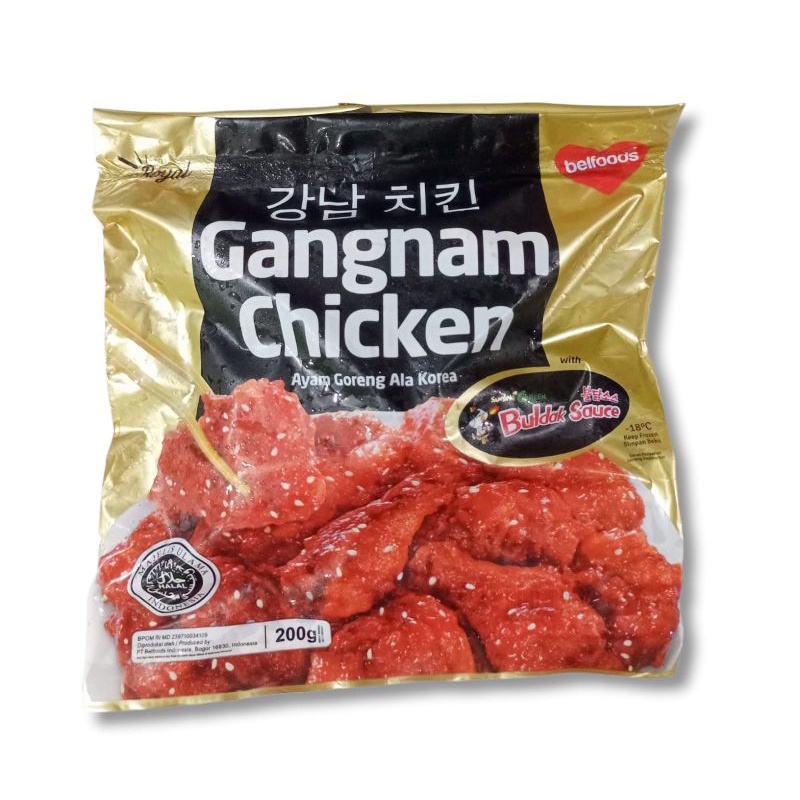 Jual Belfoods Royal Gangnam Chicken 200gr Ayam Goreng Ala Korea