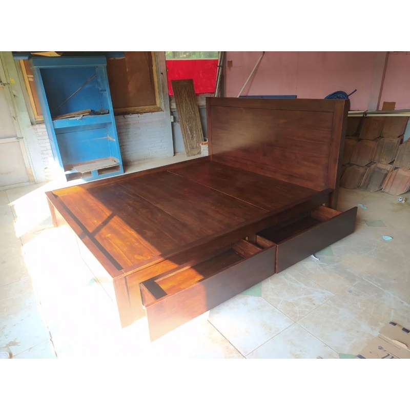 Dipan Minimalis Furniture Jati Modern 200x200