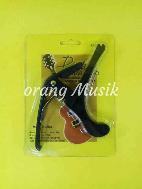 Capo Gitar Akustik dan Klasik - Cappo Gitar String dan Nylon