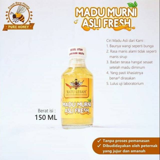 

Madu Murni 150 gr