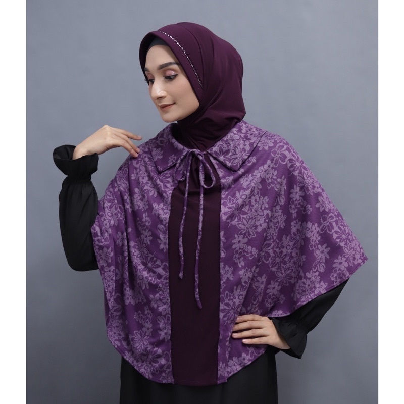 KERUDUNG GABY MAGNOLIA DISKON (ABU)