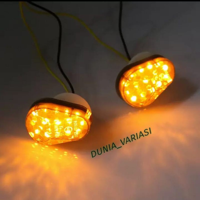 lampu sein tempel cristal_ sen LED tempel Cristal universal motor sport _ sen mini tempel