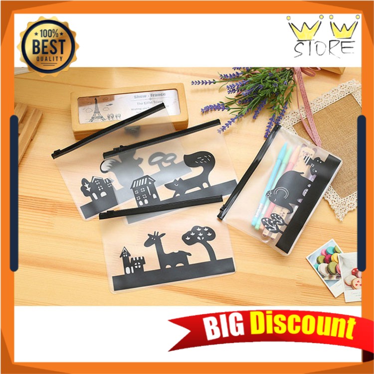 

B23 TEMPAT PENSIL KARAKTER KOTAK PENSIL ALAT TULIS STATIONERY MOTIF BINATANG IMPORT PREMIUM MURAH