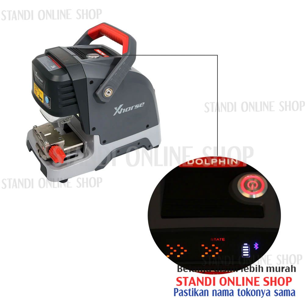Xhorse Dolphin XP005 Key Cutting Machine Mesin Duplikat Kunci Otomatis