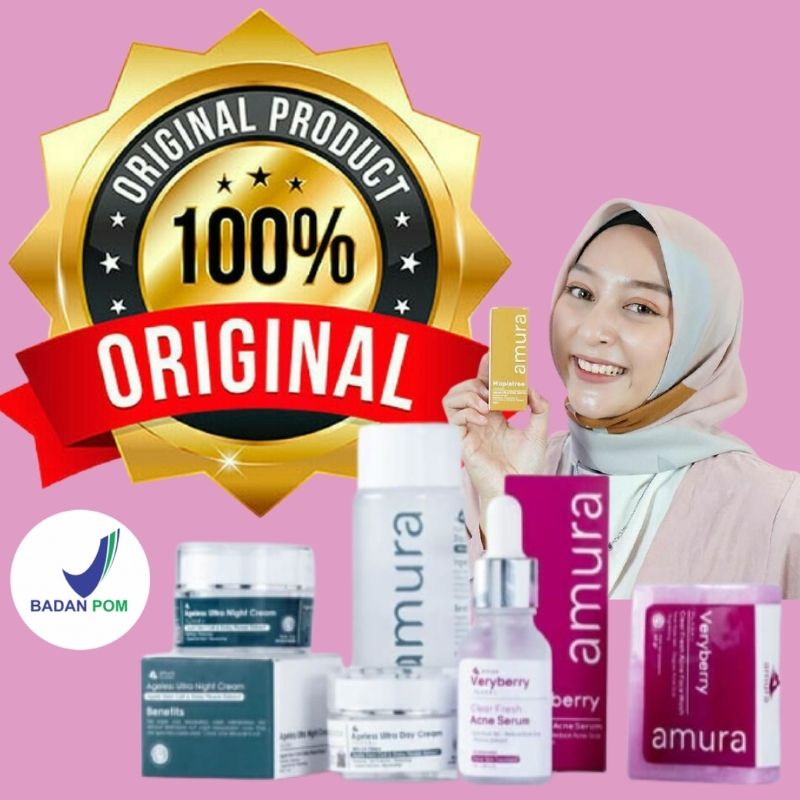 Amura Expert Serum - Amura Cream - Amura Facial Wash - Amura Toner - Serum Amura