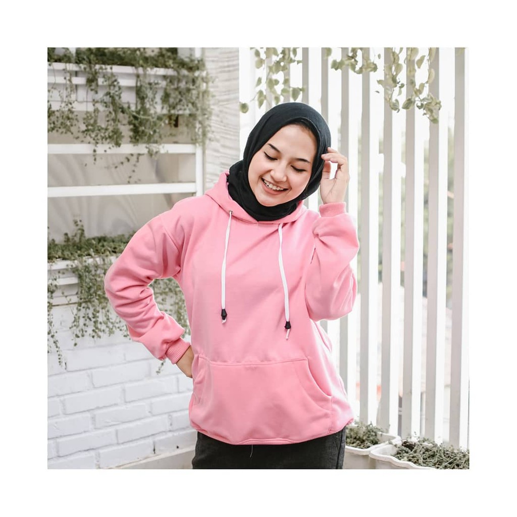 Natural Hoodie - sweater murah terbaru - one size fit to L