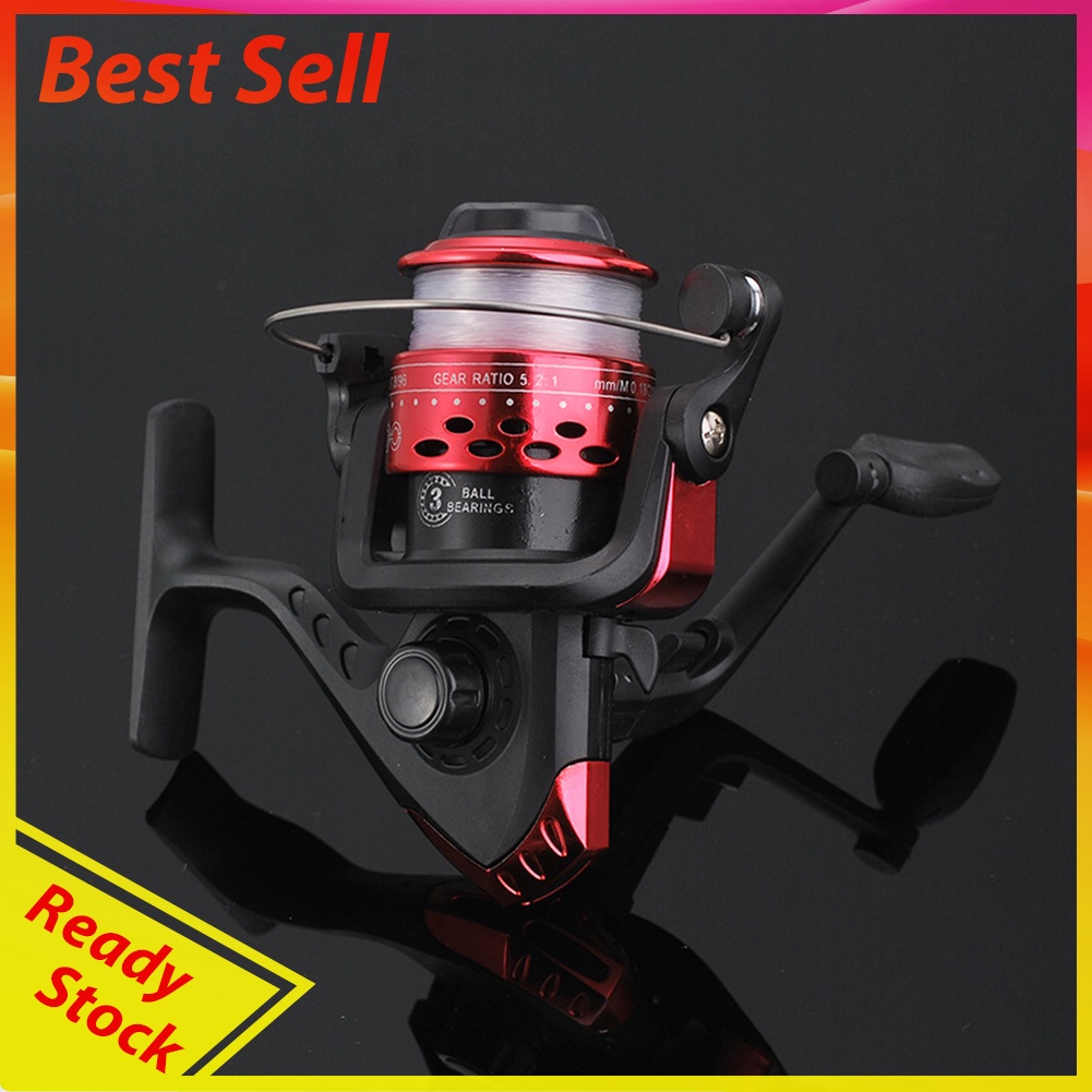 Spinning Reel 3BB Metal Spool Fishing Reel Gear Ratio 5.1/1 Sea Reel Tackle