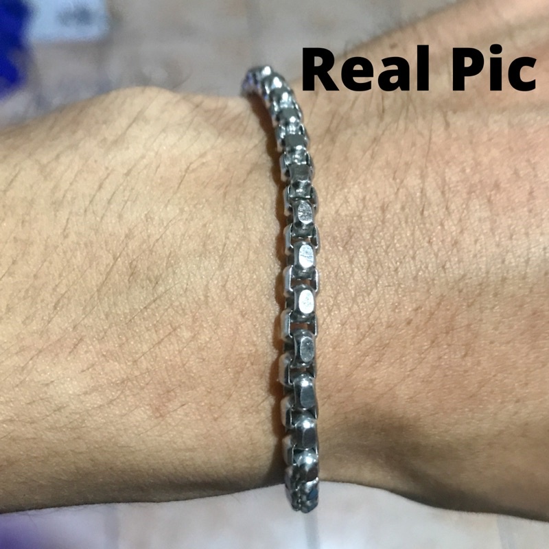 Gelang Rantai Titanium Pria dan Wanita Model Terbaru