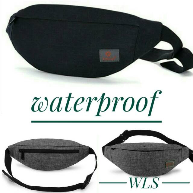 Tas pinggang nylon waterproof