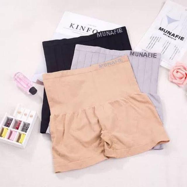 Pakaian munafi High Waist Boxer Celana Korset Bentuk Petak Pengecil Perut Import