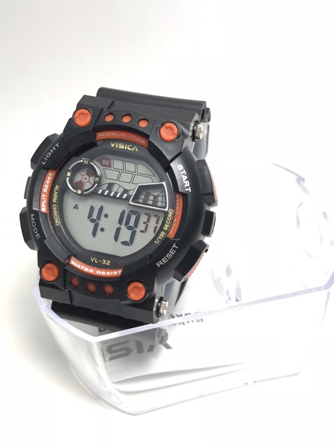 Jam tangan visica sport digital remaja vl 32 anti air