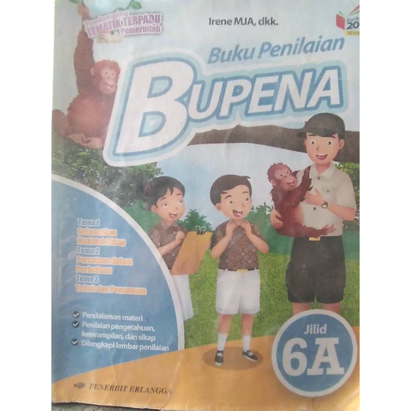 Bupena Kelas 6 Sd Erlangga Bekas Shopee Indonesia
