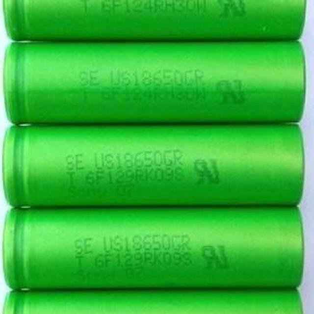 Battery baterai 18650 merk sony US18650GR