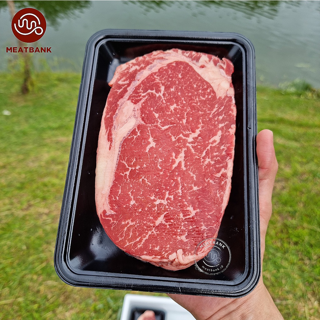 MEATBANK RIBEYE WAGYU MB7 Daging Sapi Aussie Beef Steak Rib Eye MB 7