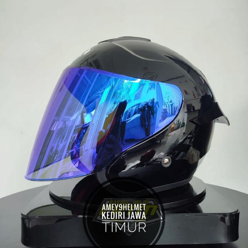 Helm Replika Kyoto Paket Ganteng Spoiler Original Sni