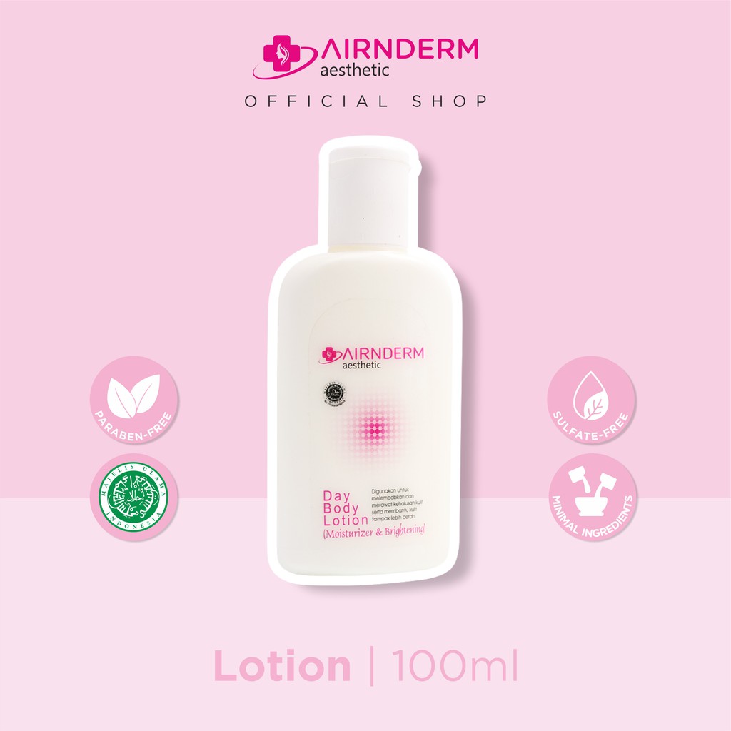 Airnderm Aesthetic Day Body Lotion (Moisturizer & Brightening) (by ...