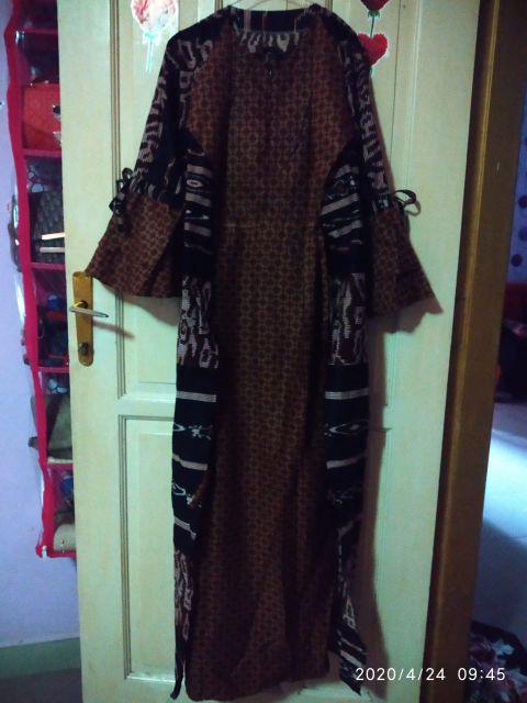 Couple Batik Keluarga Gamis Lonceng Model Jazz Gamis Jazzy Couple Gamis Batik Kerah Jazz Batik Murah