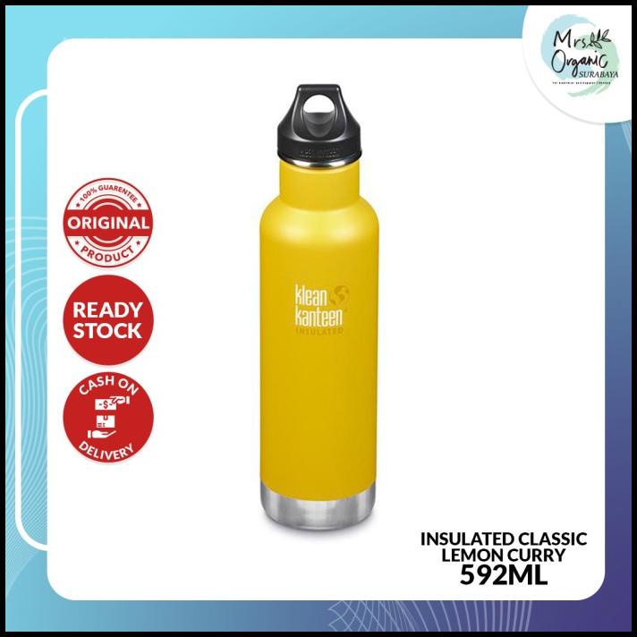 Jual Insulated Classic Klean Kanteen Lemon Curry 592 Ml Indonesia