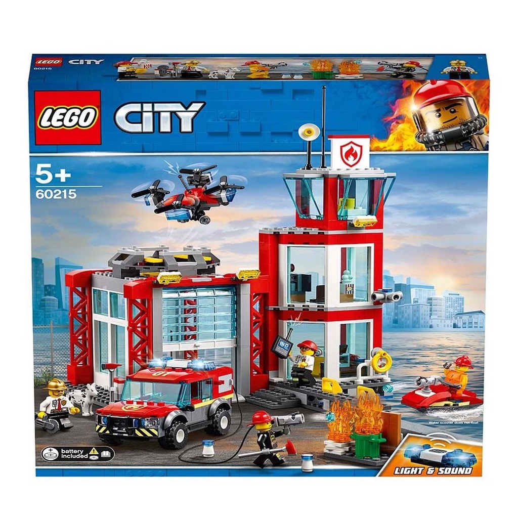lego fireman station