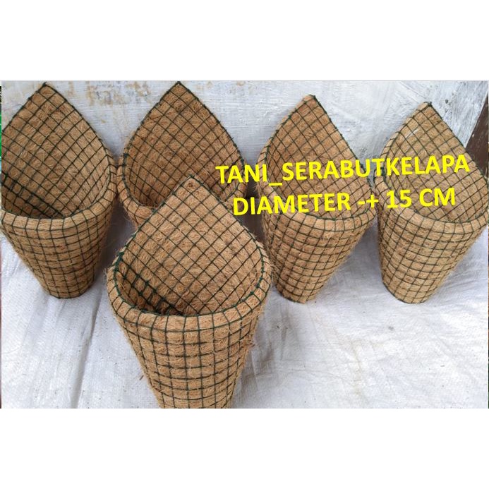 POT ANGGREK SERABUT KELAPA - POT SERABUT KELAPA