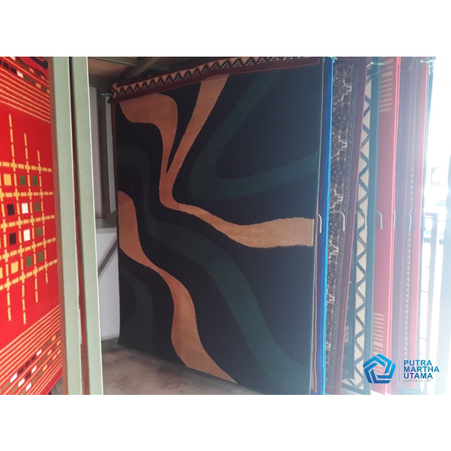 STARDUST Karpet Lantai 155x210 ST15 Green-1