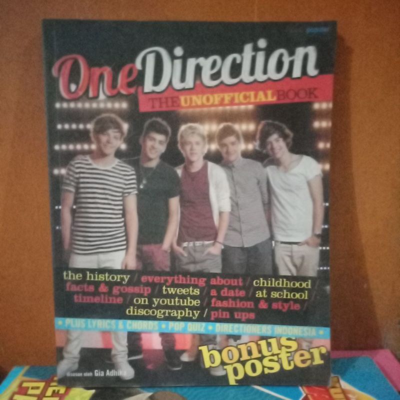 buku musik : One direction the unofficial book