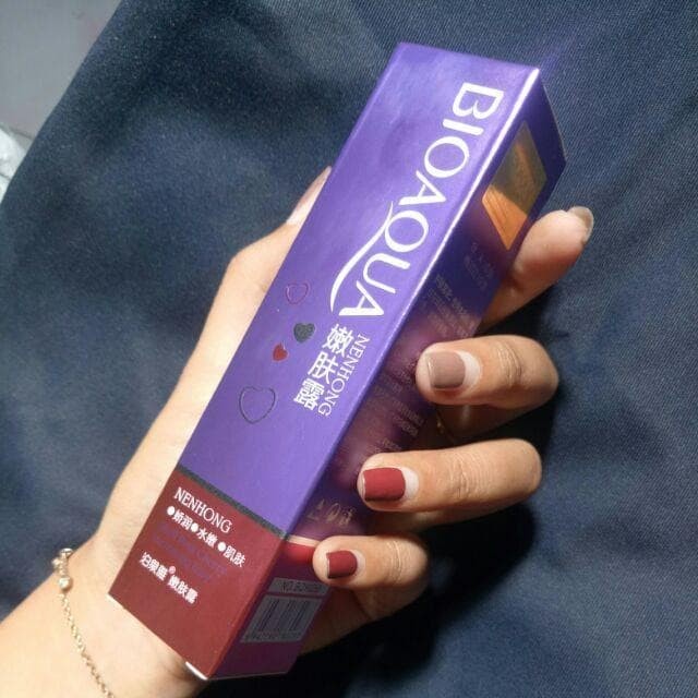 Pemerah Bibir Permanen Alami Pemerah Bibir Hitam Bioaqua Nenhong