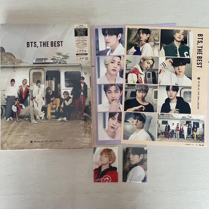 BTS THE BEST ALBUM SPECIAL JAPAN FC FULLSET PC TAEHYUNG