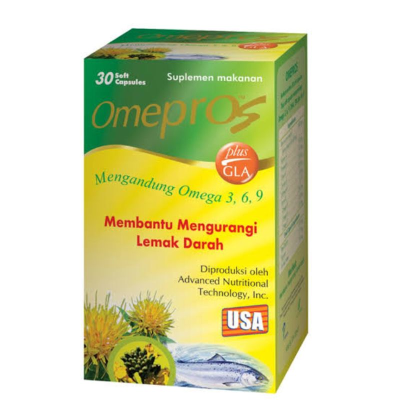 

OMEPROS/Kapsul HERBAL untuk mengurangi lemak darah