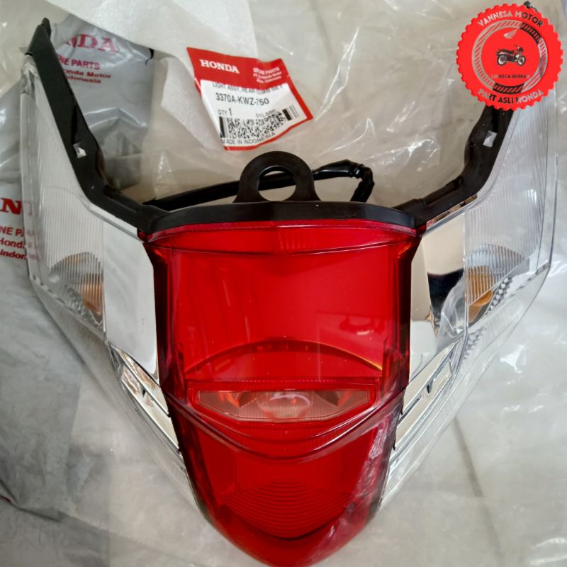 LAMPU STOP BELAKANG REVO AT MATIC ORI AHM 3370A-KWZ-750
