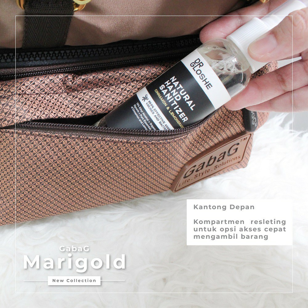 Gabag - Coolerbag - Thermal Bag - Backpack - Executive Marigold  8997279108235 Tas Pendingin, Tas Di