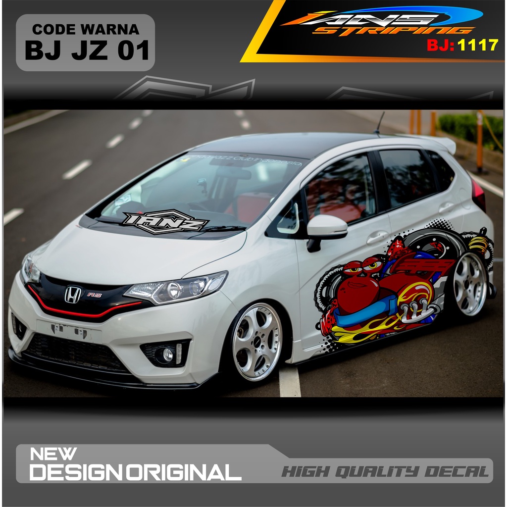 VARIASI STIKER MOBIL JAZZ / STIKER MOBIL BRIO / DECAL STIKER MOBIL SWIFT / STIKER MOBIL TOYOTA / DECAL STICKER MOBIL / STIKER YARIS AYLA