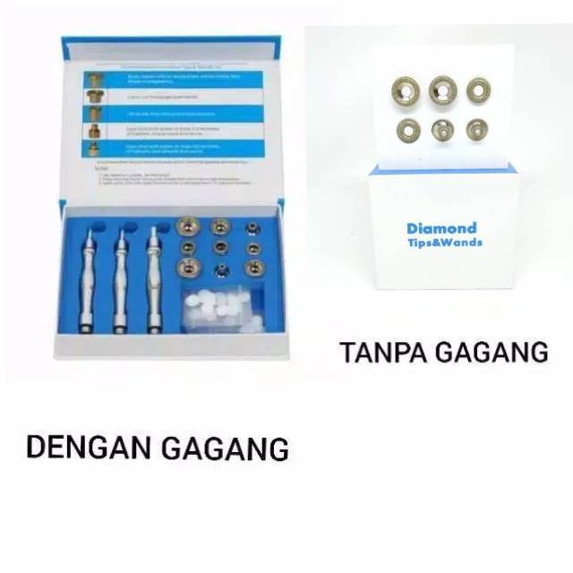 Sparepart diamond dermabrasion diamond tips wand dermabrasi diamond peeling mikrodermabrasi