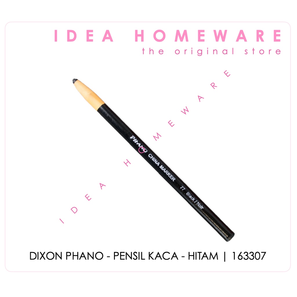 

Dixon Phano Marker / Pensi Kaca / Pensil Dermatograph - Hitam 163307