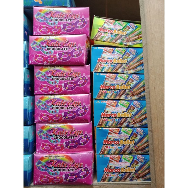 

Kate Eye Cokelat Compoun Hitam Manis Aneka Warna 1Box 40pcs