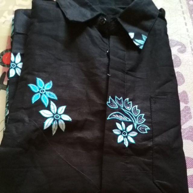 Lb580 Kemeja Batik Pria Slim Fit Mewah Linabatikdistro Unik Baju Batik Pria Best Seller