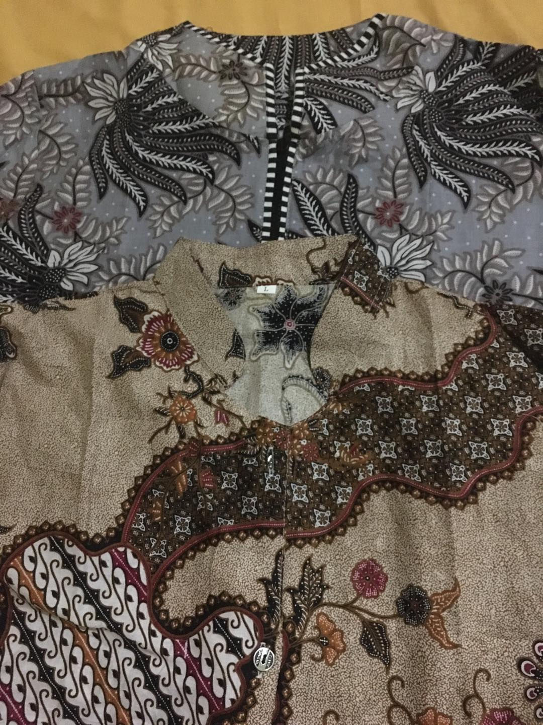 Batik Dolby Dolbi Dobby Doby Tenun Sutra Tulis Katun Atbm Baron Atasan Batik Wanita Sogan Srg308
