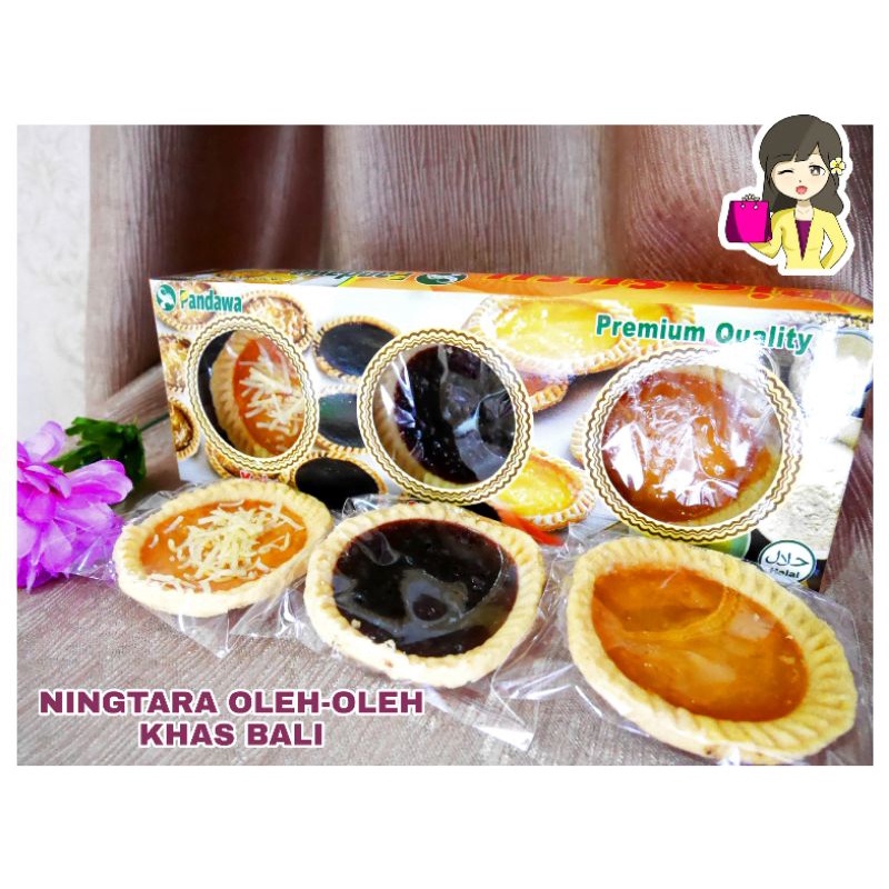 PIE SUSU PANDAWA ORIGINAL &amp; MIX ORI COKLAT KEJU ISI 9 PCS OLEH-OLEH KHAS BALI