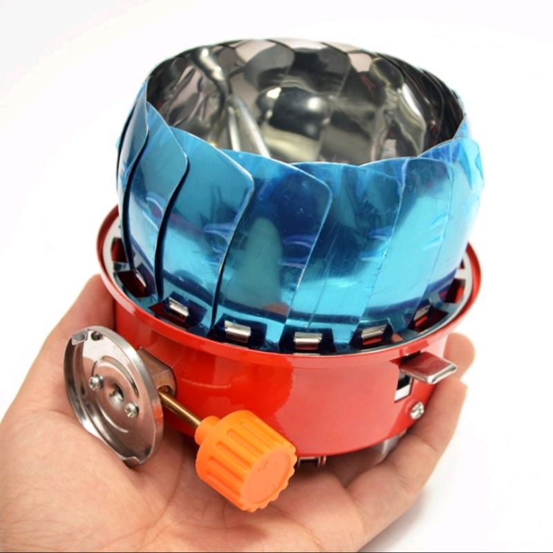 Kompor camping kotak kompor Windproof Portable - Alat Masak Simple