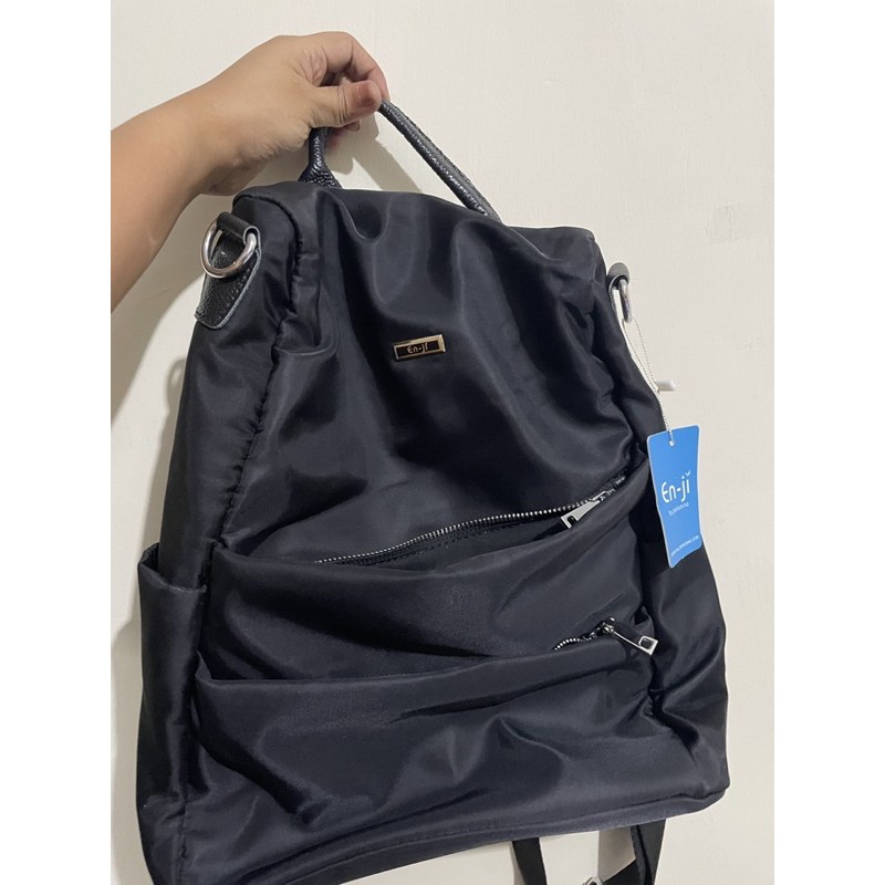 backpack enji black preloved