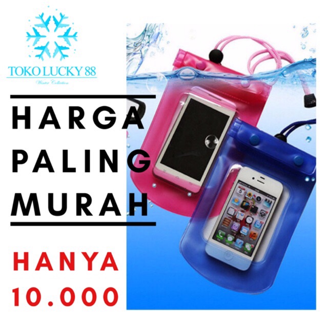 Waterproff Case Handphone Sarung pelindung handphone anti air